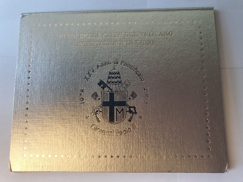 Euro muntset Vaticaanstad 2003, Postzegels en Munten, Munten | Europa | Euromunten, Ophalen of Verzenden, Vaticaanstad, Overige waardes