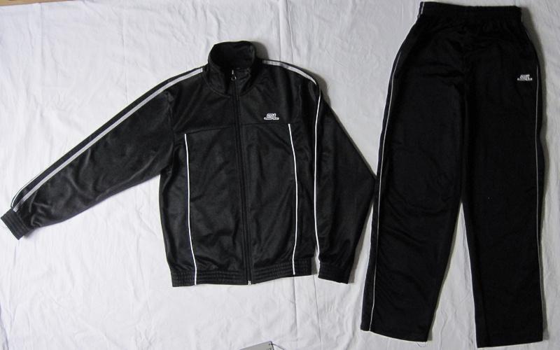 Trainingspak maat 152 zwart SL sportwear polyester, Ophalen, Gebruikt, Jongen of Meisje, SL sportwear