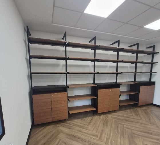 Kastenwand groot, Ophalen, Overige materialen, 200 cm of meer, 300 cm of meer