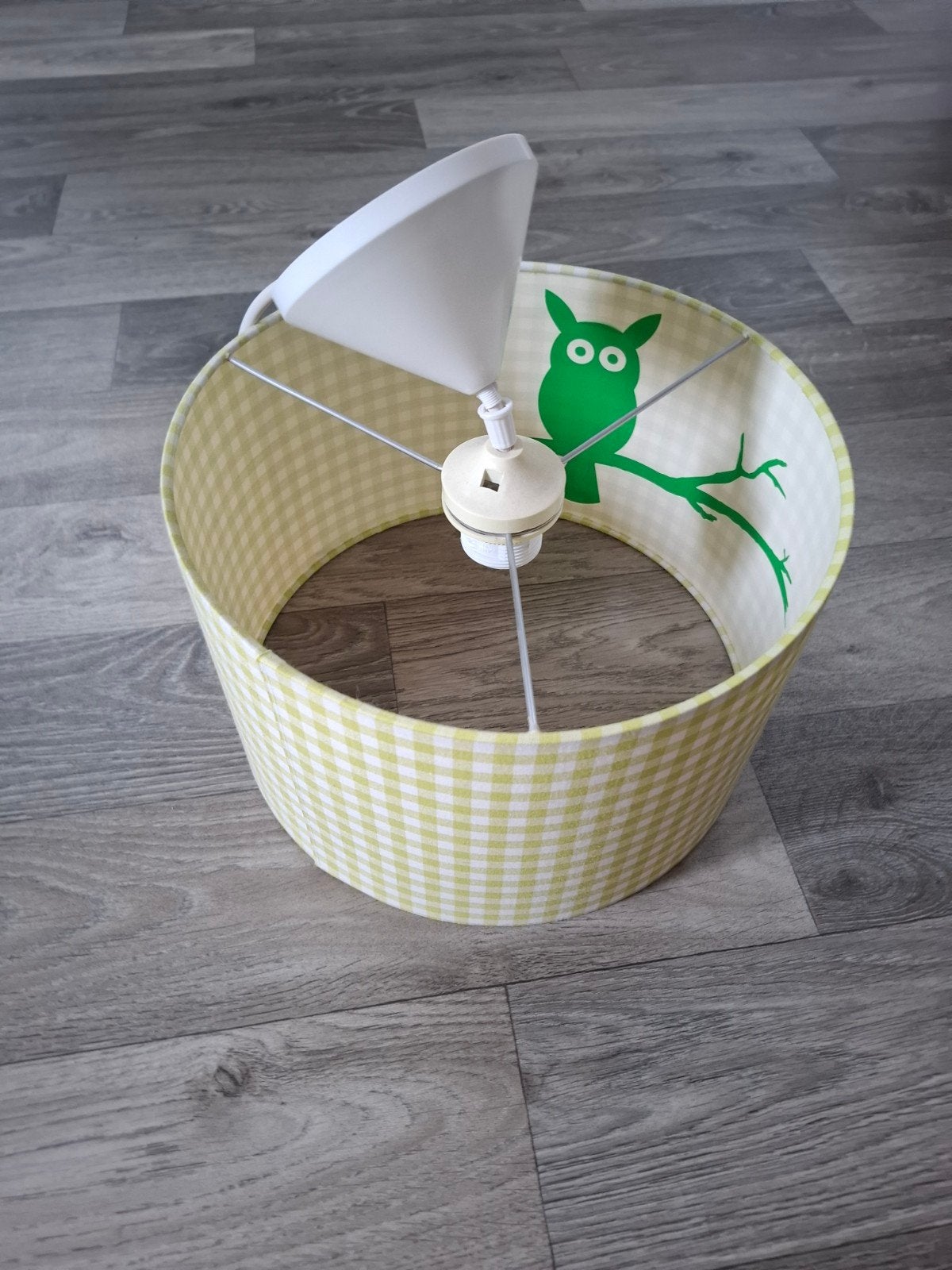 Leuke kinderlamp met uil design, Ophalen, Gebruikt