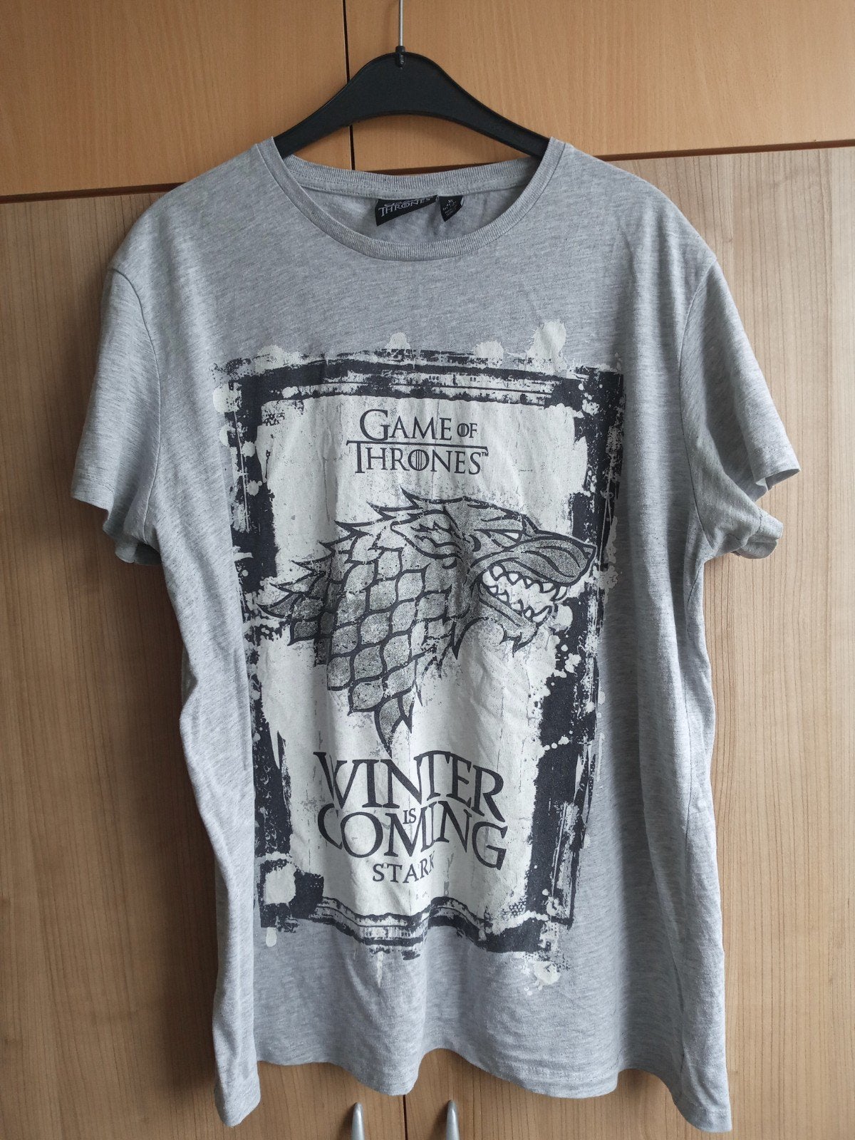 Grijs t-shirt met afbeelding van Games of Thrones Primark XL, Kleding | Heren, T-shirts, Maat 56/58 (XL), Ophalen of Verzenden