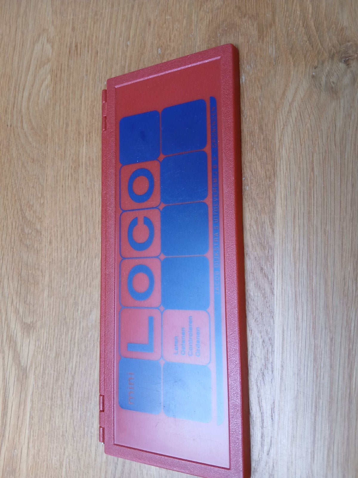 miniloco doos netjes heel compleet  inclusief boekje, Ophalen of Verzenden, Gebruikt, Taal en Lezen