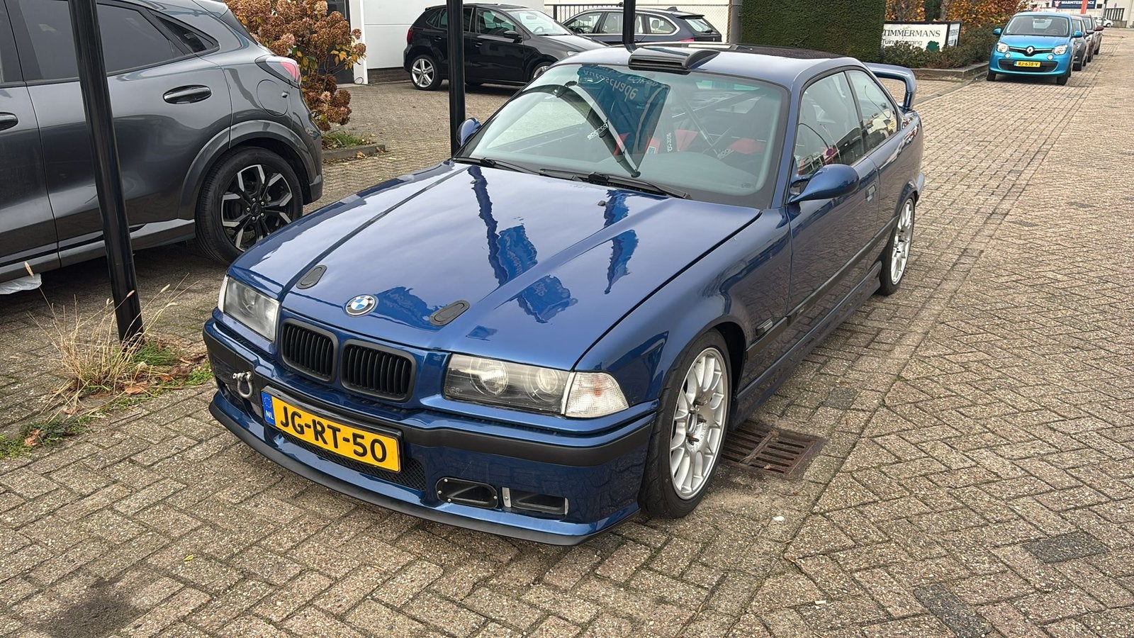 BMW m3 e36 trackday circuit, Achterwielaandrijving, Blauw, Handgeschakeld, Particulier
