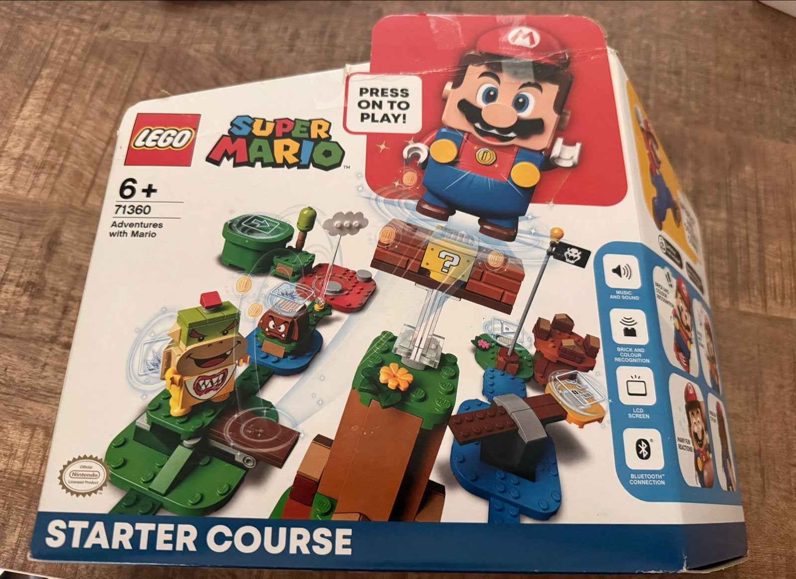 Lego Super Mario 71360 Starter Course, Gebruikt, Overige thema's, Lego, Ophalen of Verzenden