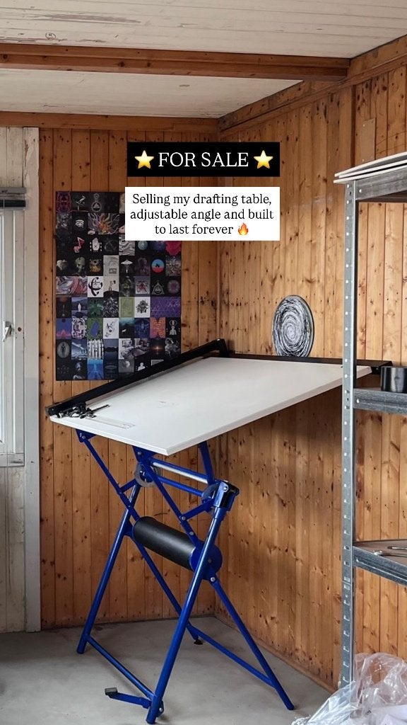 Professionele tekentafel te koop, Ophalen, Gebruikt, Minder dan 130 cm