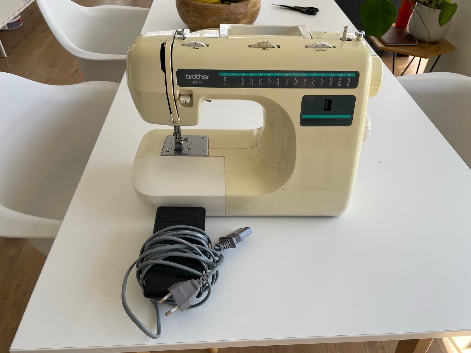 Brother PR-33 Naaimachine met accessoires en hoes, Ophalen of Verzenden, Gebruikt, Overige typen