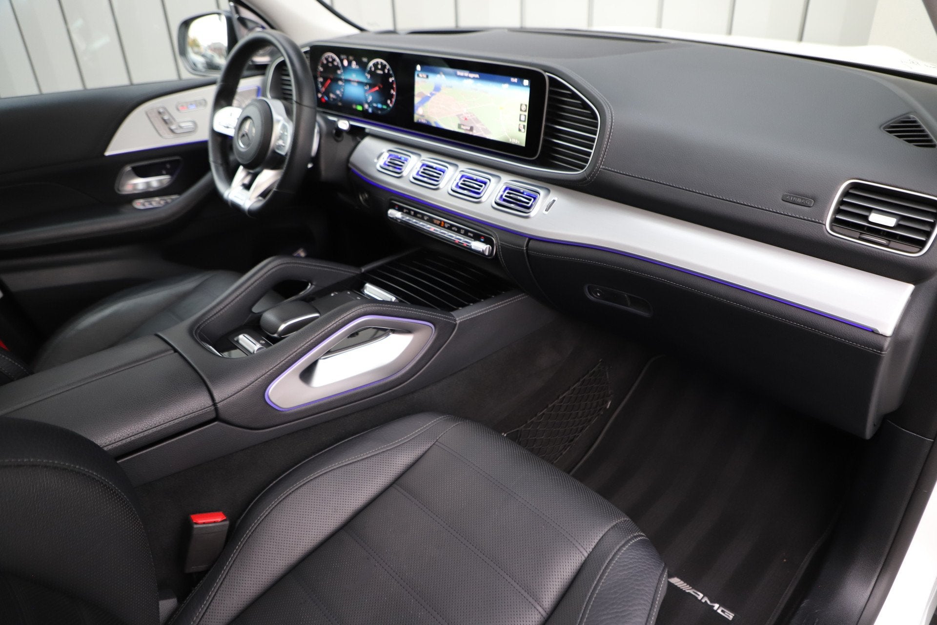 Mercedes-Benz GLS 580 AMG 4-Matic | 490PK | 7-Persoons | Luc, Auto's, Gebruikt, Met garantie (alle), 7 stoelen, Leder