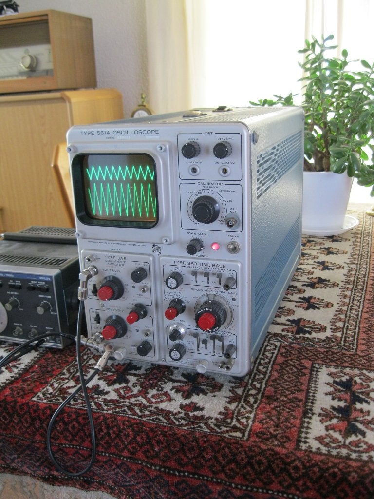 Tektronix scope 561A, Doe-het-zelf en Verbouw, Meetapparatuur, Ophalen, Gebruikt, Elektriciteit