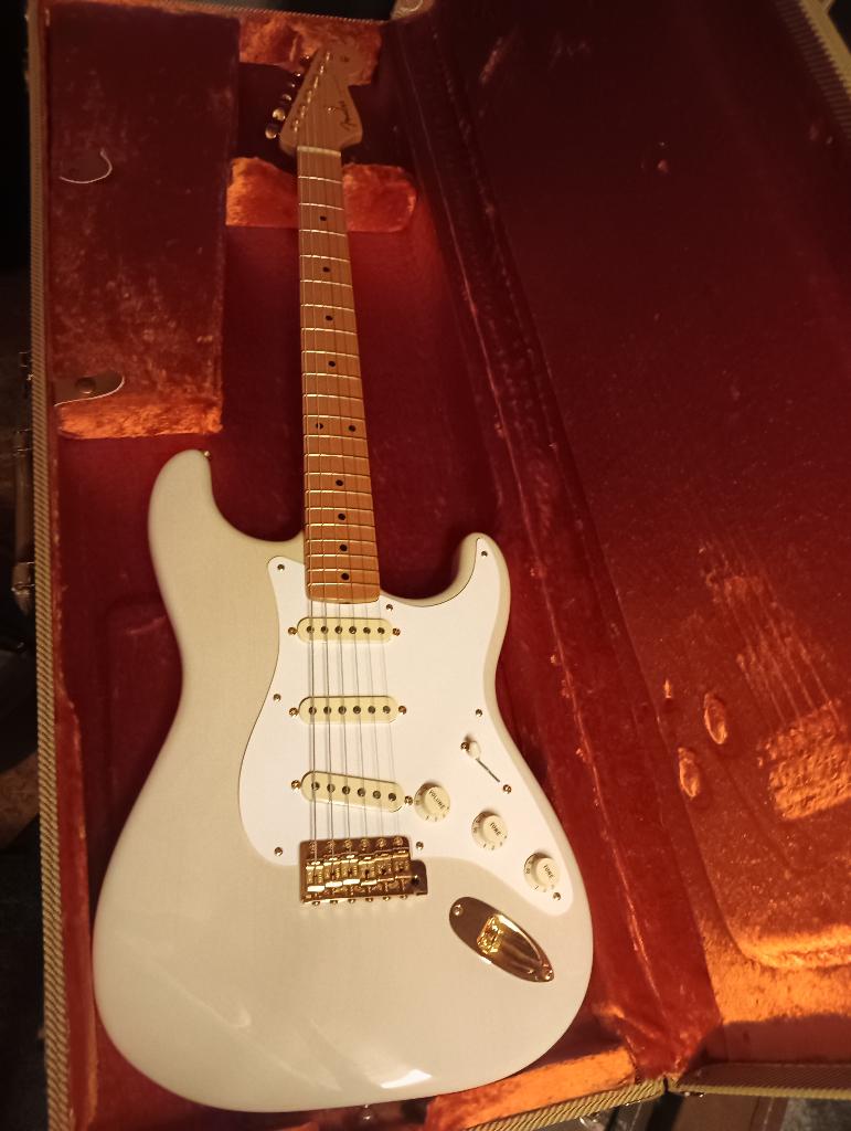 Fender stratocaster usa limited edition 50 Anniversery, Muziek en Instrumenten, Ophalen, Nieuw, Solid body, Fender