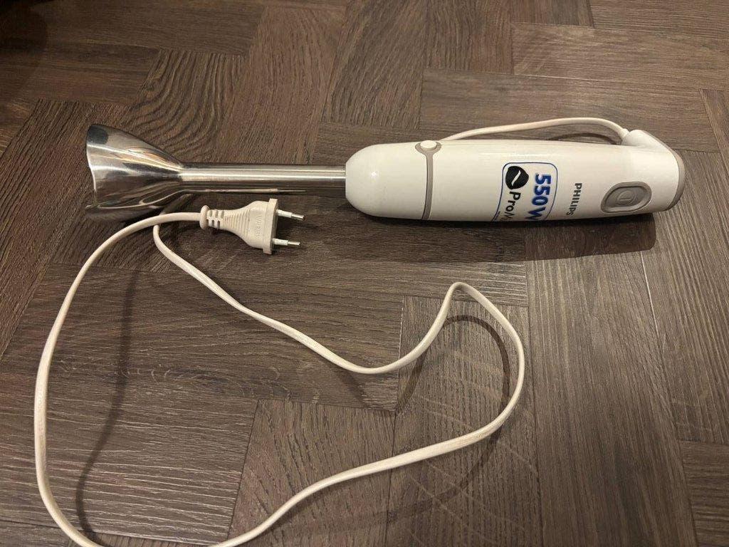 Philips ProMix 550W staafmixer, Minder dan 1 liter, Ophalen of Verzenden, Zo goed als nieuw, 1 snelheid