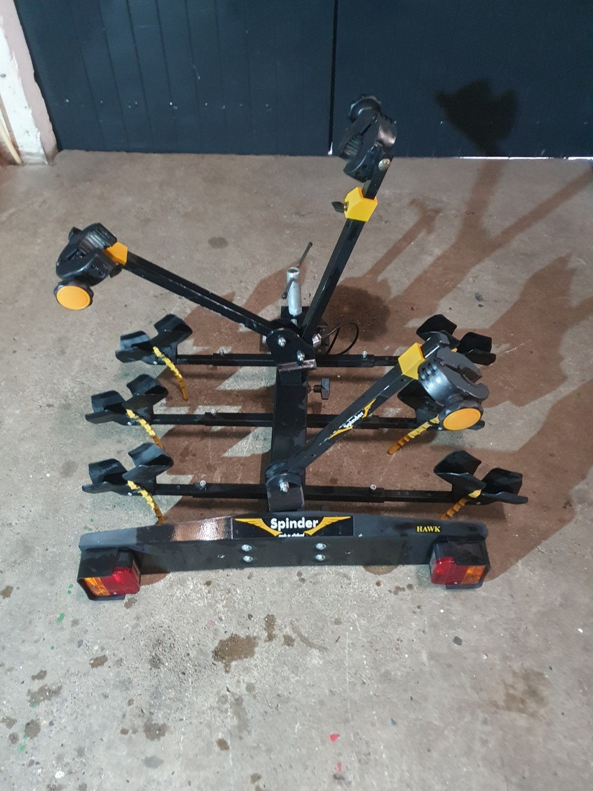 Spinder Hawk fietsendrager voor 3 fietsen, Auto diversen, Ophalen, 3 fietsen of meer, Gebruikt, Trekhaakdrager