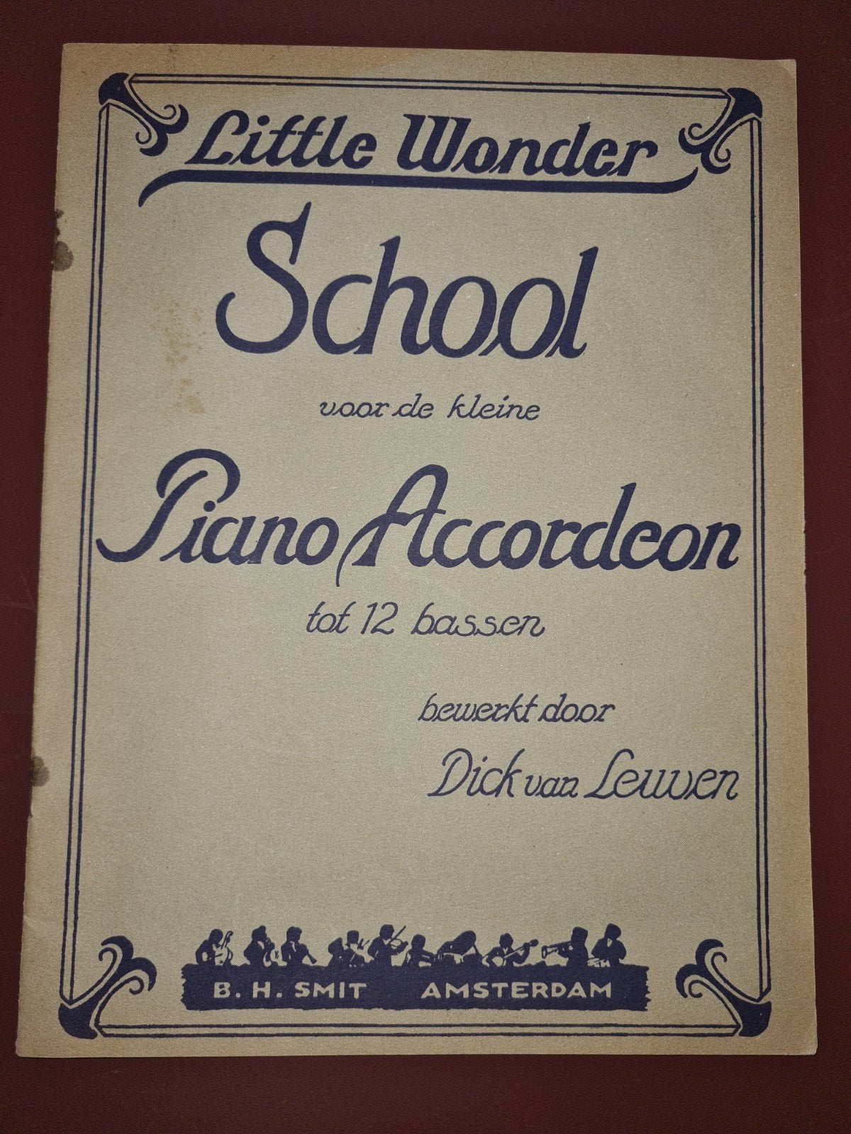Little Wonder School voor de kleine Piano Accordeon, Gebruikt, Overige genres, Piano, Les of Cursus