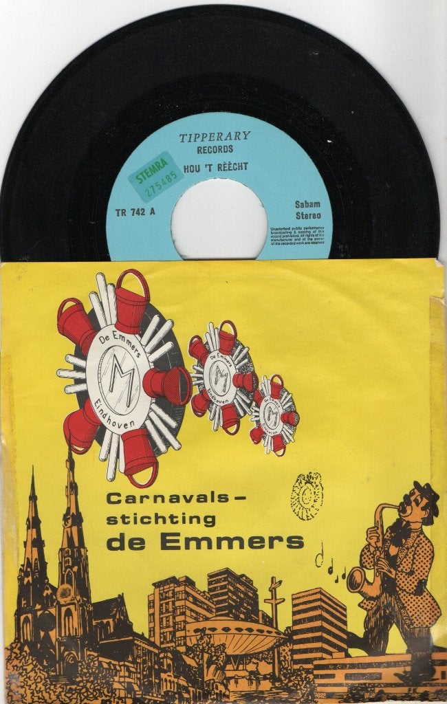 de Vrolijke Emmer – Hou t Reecht, Ophalen of Verzenden, Gebruikt, 7 inch, Overige genres