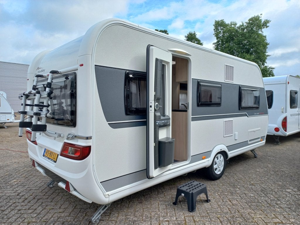 Hobby De Luxe Edition 495 UL mover-voortent-fietsendra, Rondzit, Hobby, Overige typen, Bedrijf