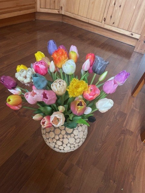 kunsttulpen real touch 50 stuks, Ophalen of Verzenden, Nieuw