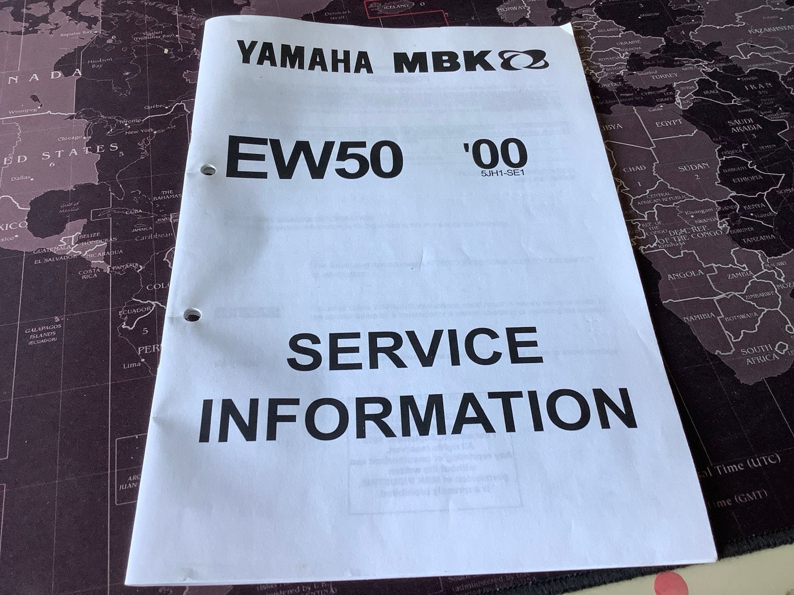 Yamaha MBK EW50 '00 Service Informatie Handleiding. (1), Verzenden, Nieuw