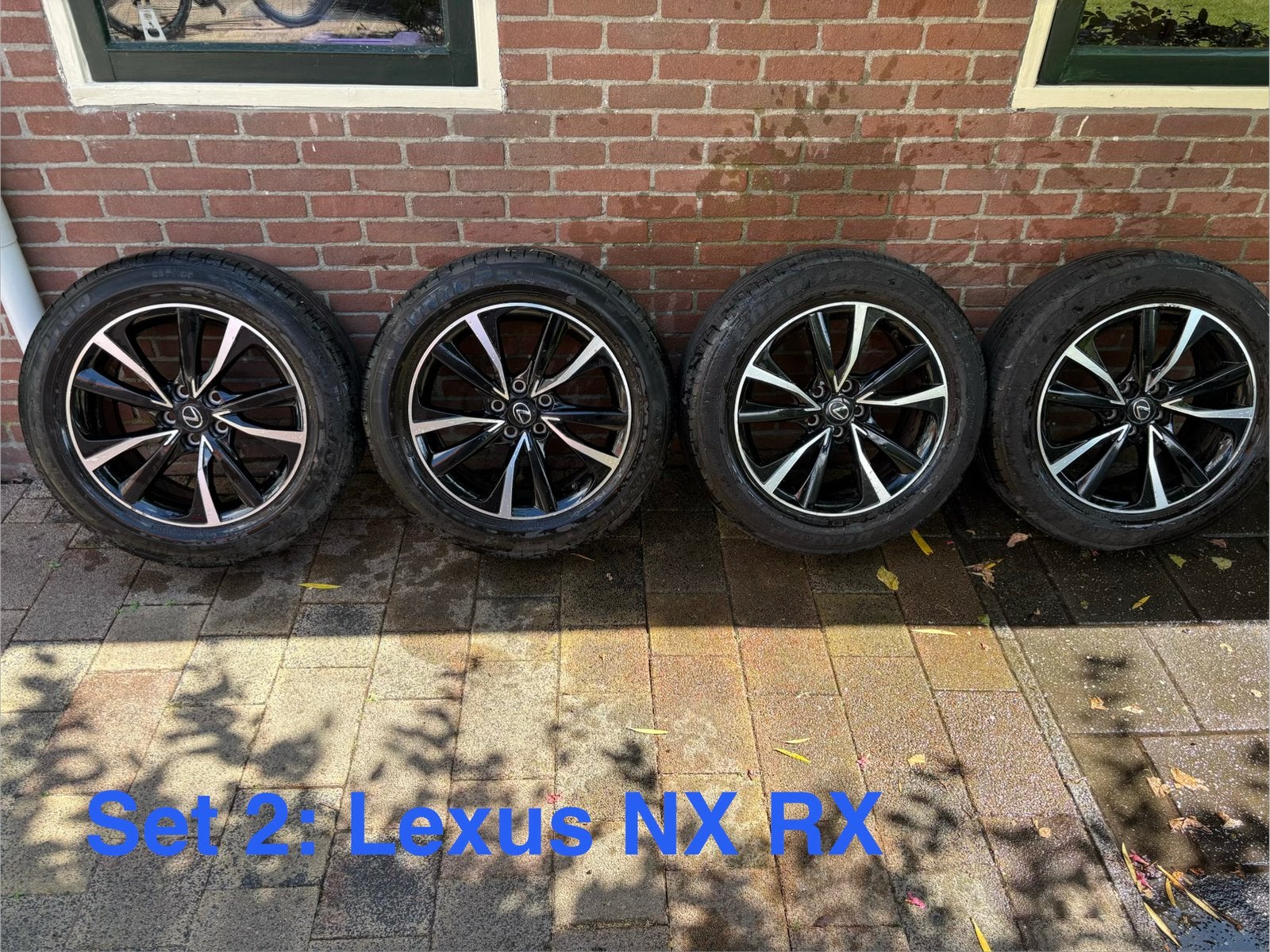 Foto 5 van Wielsets Lexus NX, RX en Audi A3, A4 velgen met banden