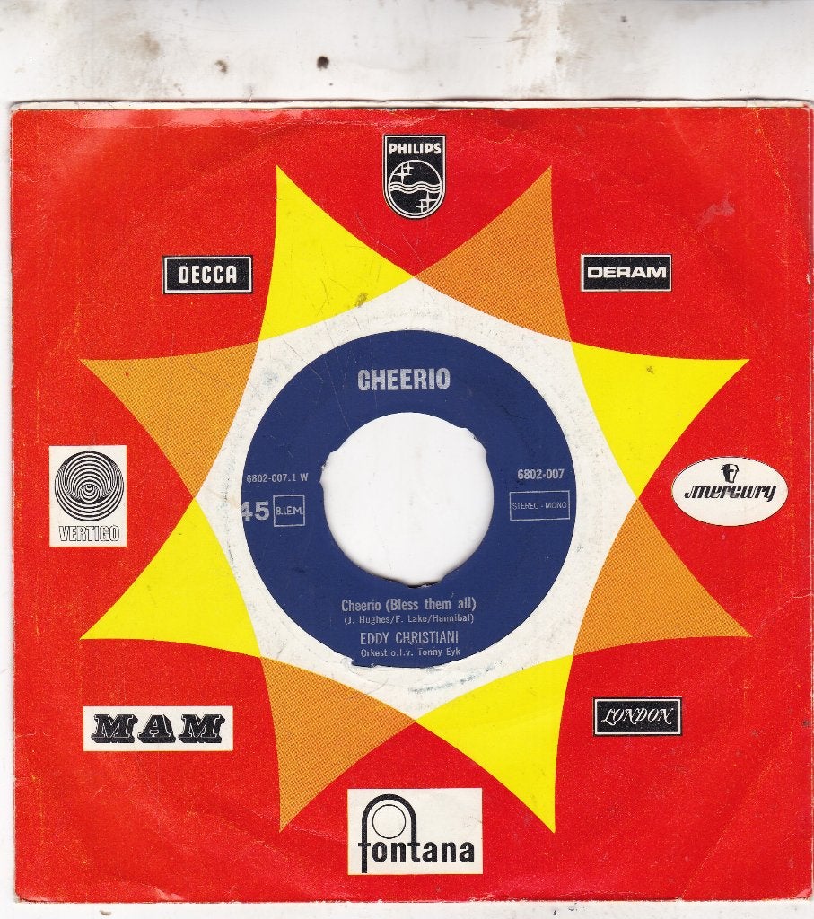 Eddy Christiani ( 1970 ), Ophalen of Verzenden, Zo goed als nieuw, 12 inch, Levenslied of Smartlap