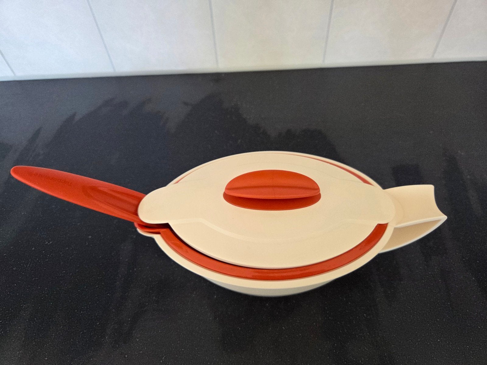 Tupperware sauskom, Ophalen, Zo goed als nieuw, Overige materialen
