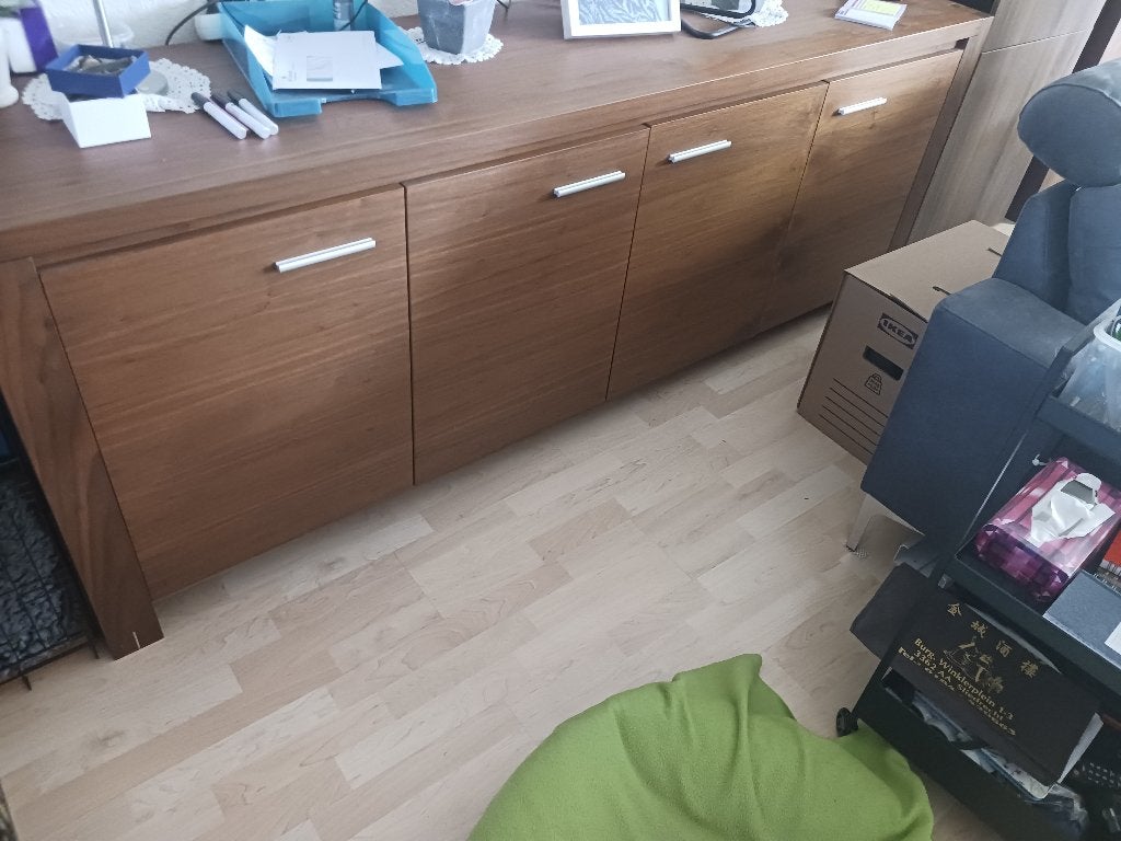 Eettafel/Dressoir/servieskast van Sanders meubelen, Ophalen, Gebruikt