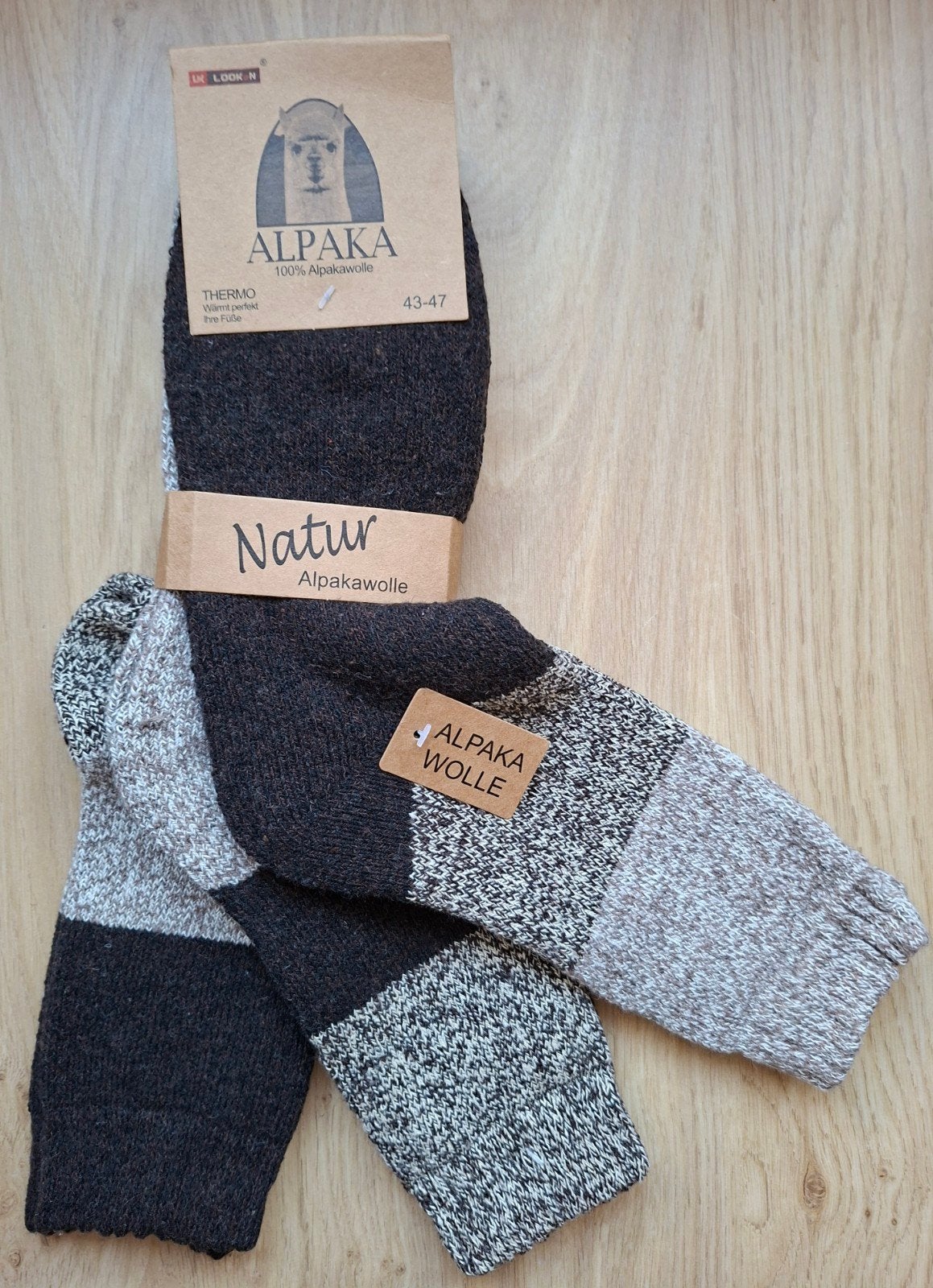 3 paar Thermo Alpaka Wollen Sokken Maat 43-47!., Kleding | Heren, Overige kleuren, Ophalen of Verzenden, Alpaka, Nieuw