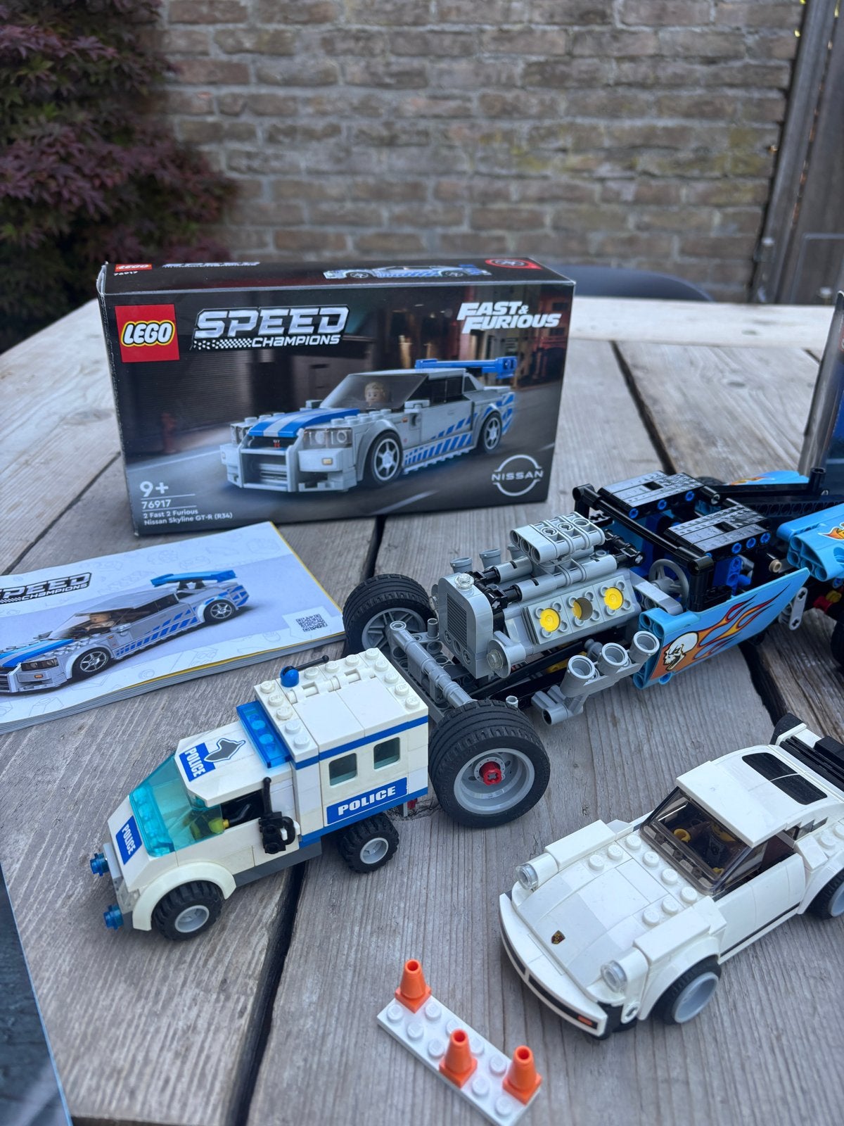 LEGO auto collectie: 5 complete sets met boekjes, Ophalen, Gebruikt, Lego, Speed Champions
