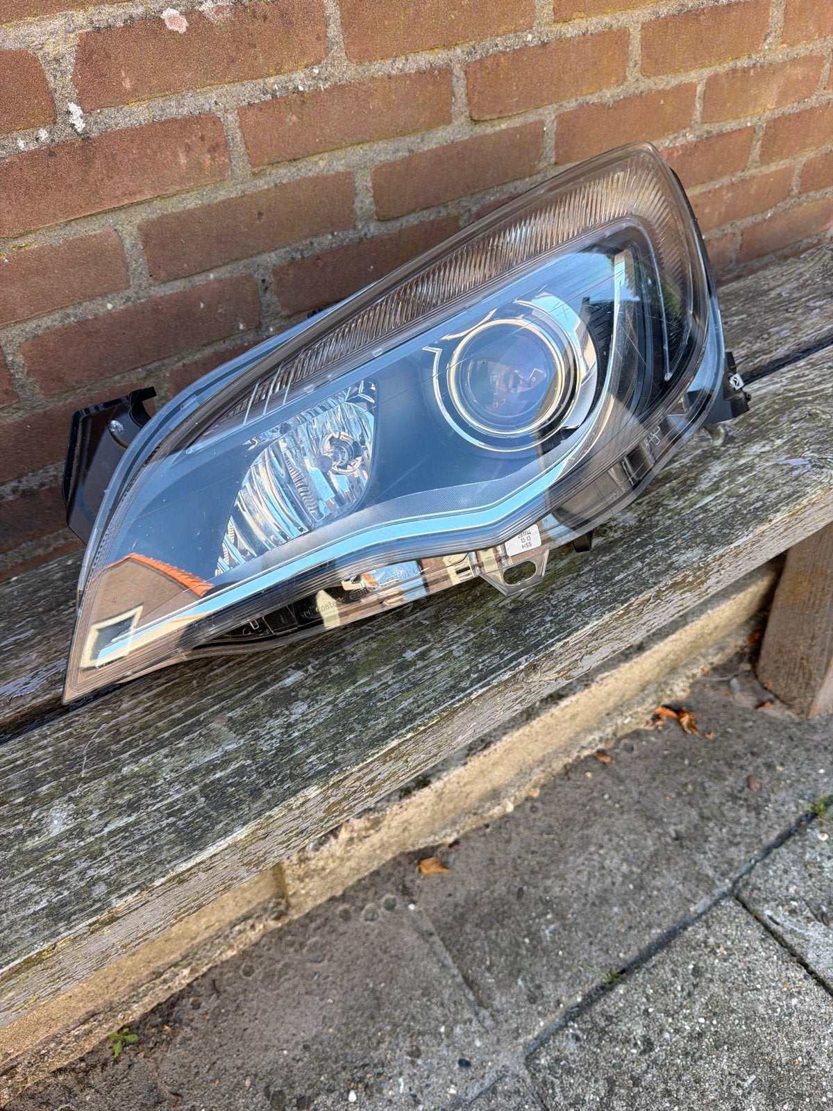 Opel Astra J (facelift) / Cascada Koplamp Links Hella, Ophalen, Gebruikt, Opel