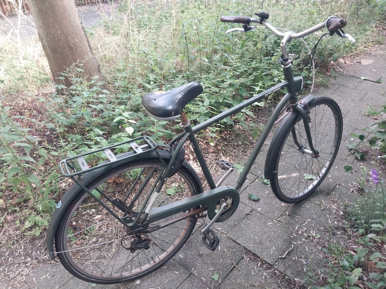 2 fietsen te koop – B'Twin + Stadsfiets – Opknapper, Ophalen of Verzenden, Gebruikt, Overige merken, Versnellingen