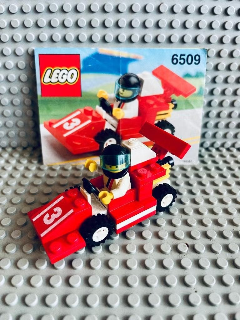 LEGO Classic Town 6509 Red Devil Racer, Compleet, Gebruikt, Lego, Ophalen of Verzenden