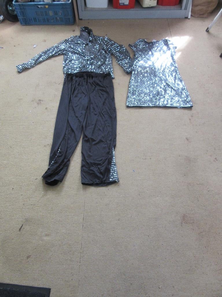 glitter pakken, Ophalen, Carnaval, Maat 42/44 (L), Kleding