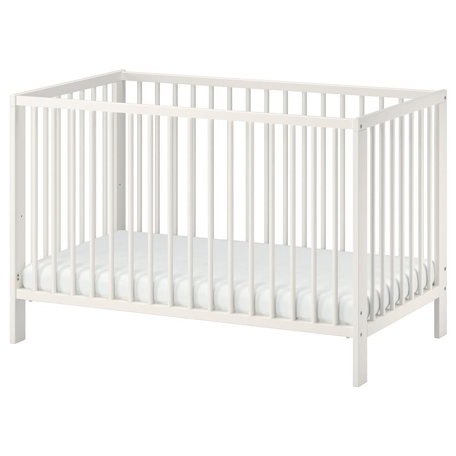 IKEA Baby Ledikant Wit, Kinderen en Baby's, Babywiegjes en Ledikanten, Ophalen, Gebruikt, Ledikant