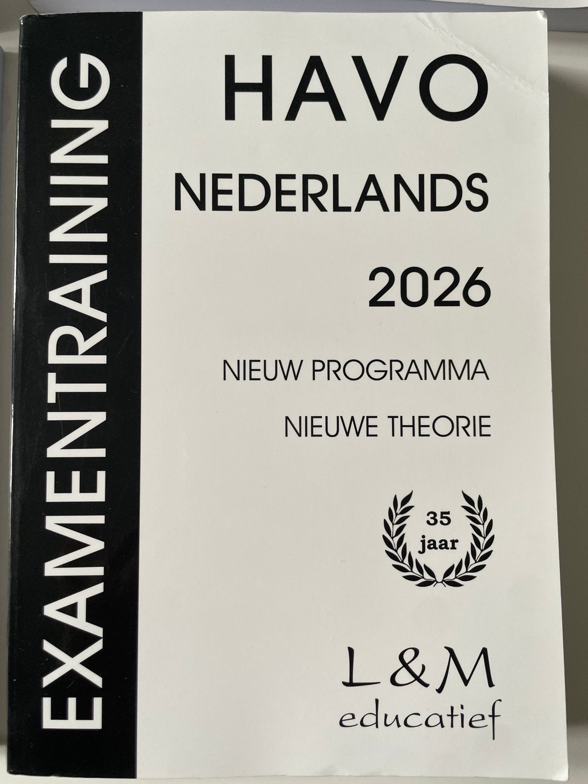 Examentraining HAVO Nederlands 2026 - L&M Educatief, Ophalen of Verzenden, Alpha, Zo goed als nieuw, HBO