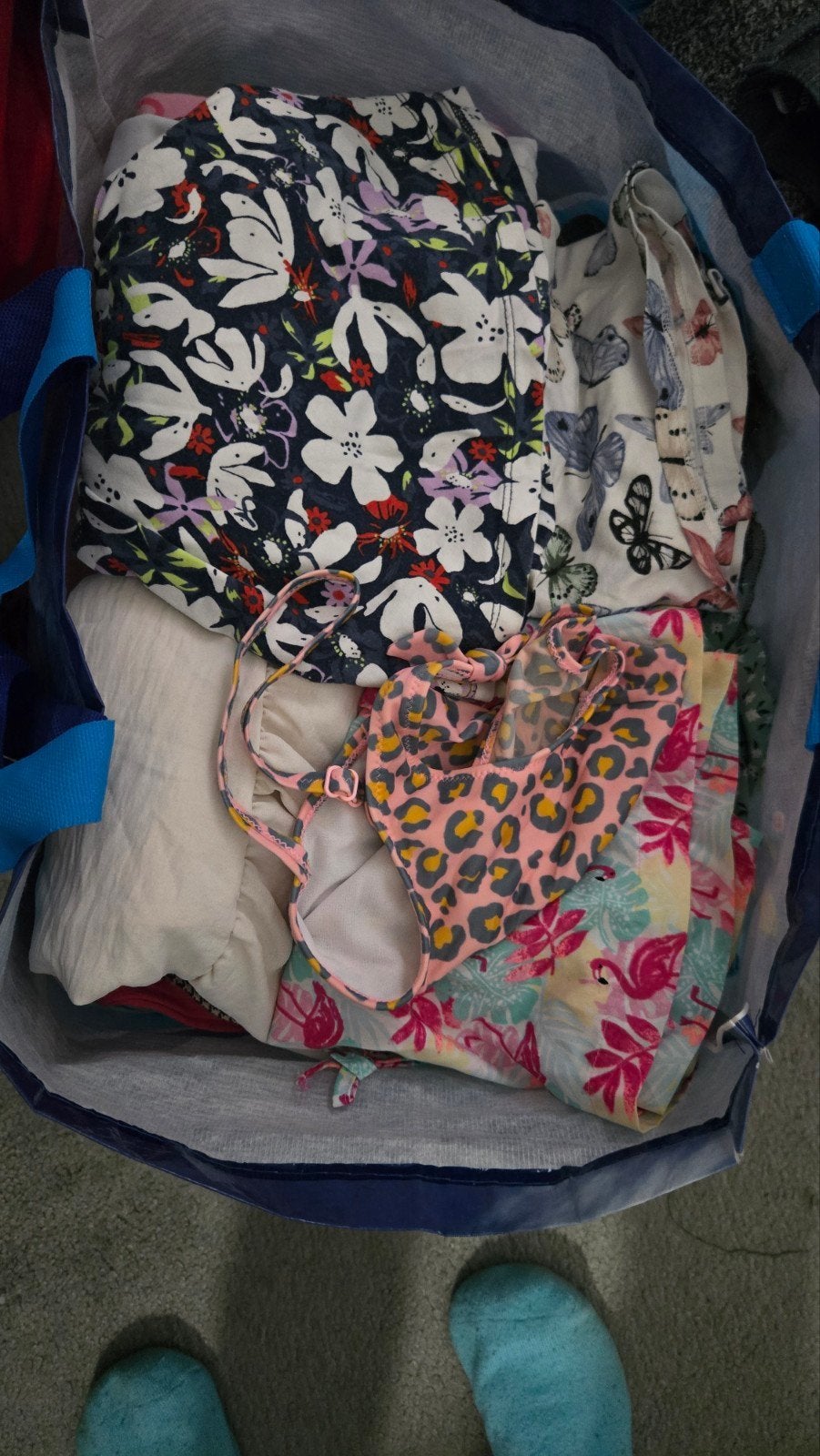 Shopper met zomer meisjes kleding, Ophalen of Verzenden, Meisje