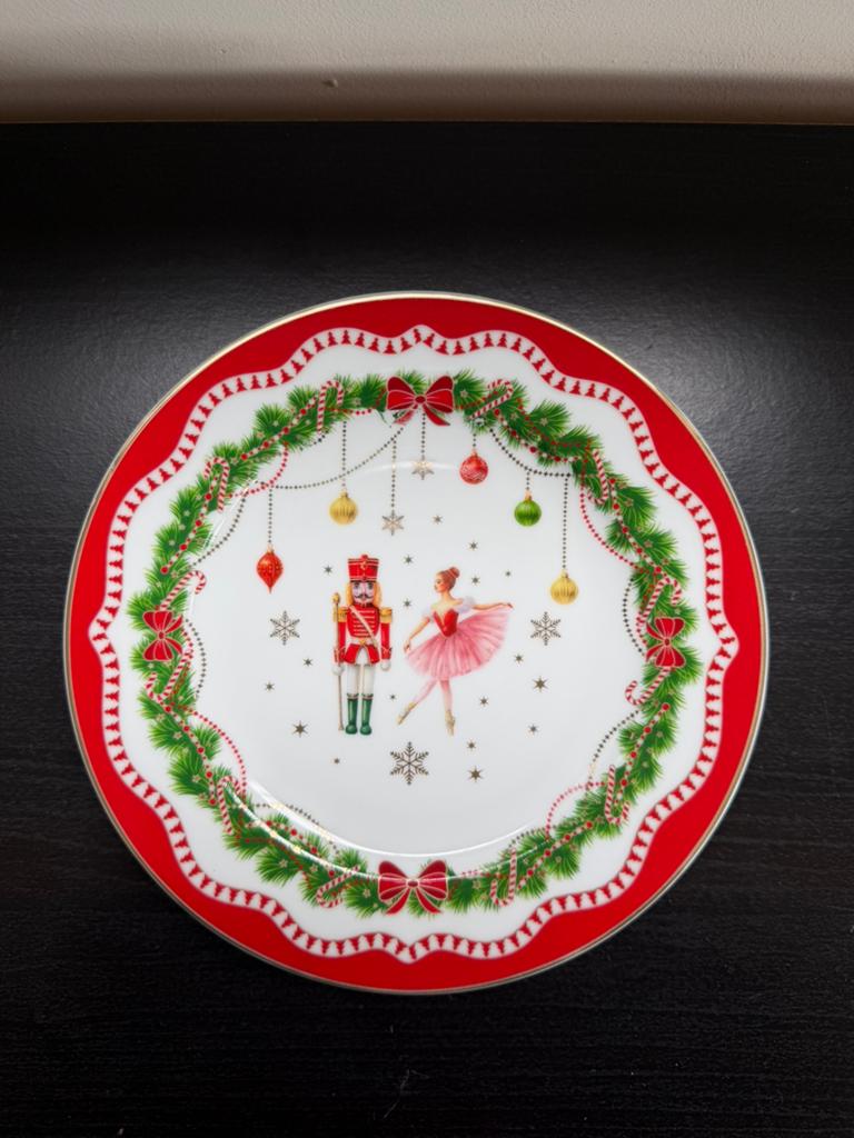 Magie De Noël ontbijtborden 4x, Diversen, Kerst, Ophalen of Verzenden, Nieuw