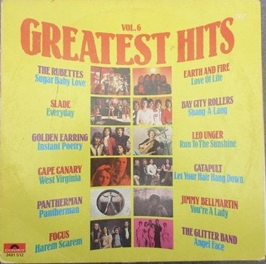 Greatest Hits - Vol. 6, Ophalen of Verzenden, Gebruikt, 12 inch