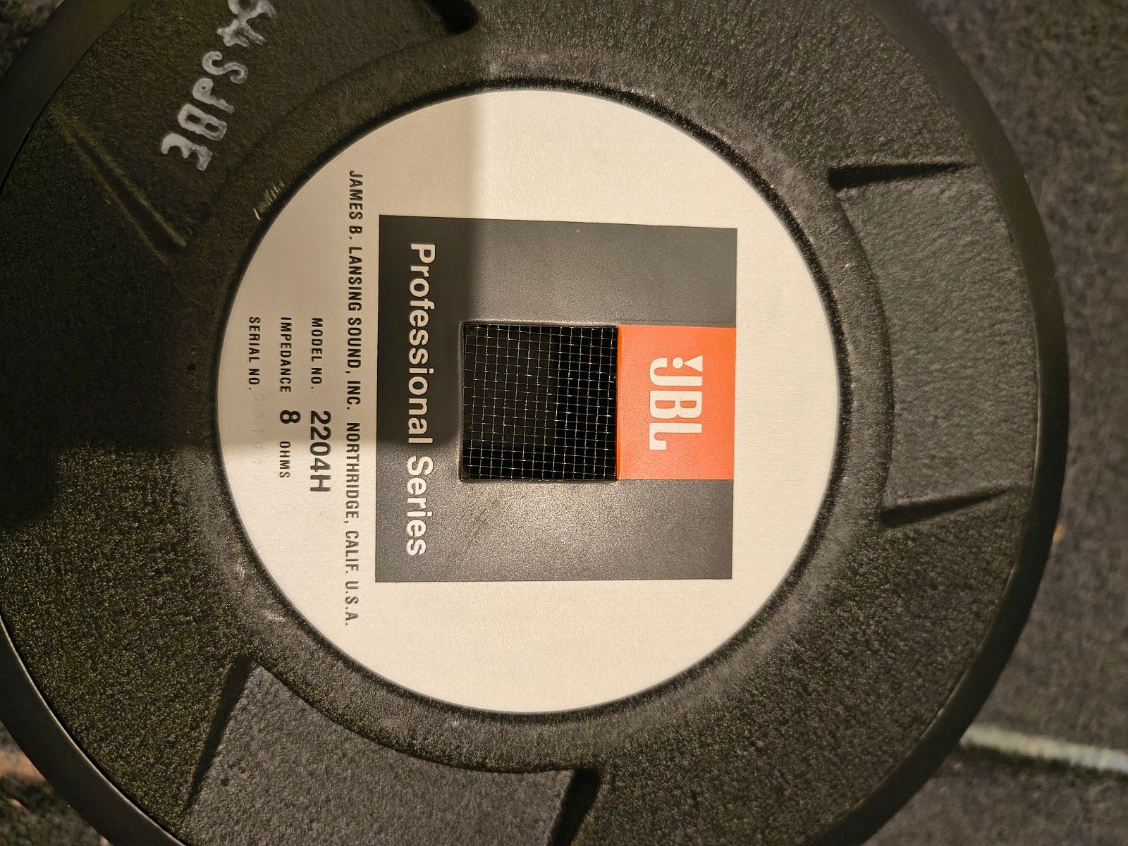 JBL 2204H Woofer - Volledig Origineel & Nieuwstaat, Audio, Tv en Foto, Ophalen of Verzenden, Nieuw, Overige typen, JBL