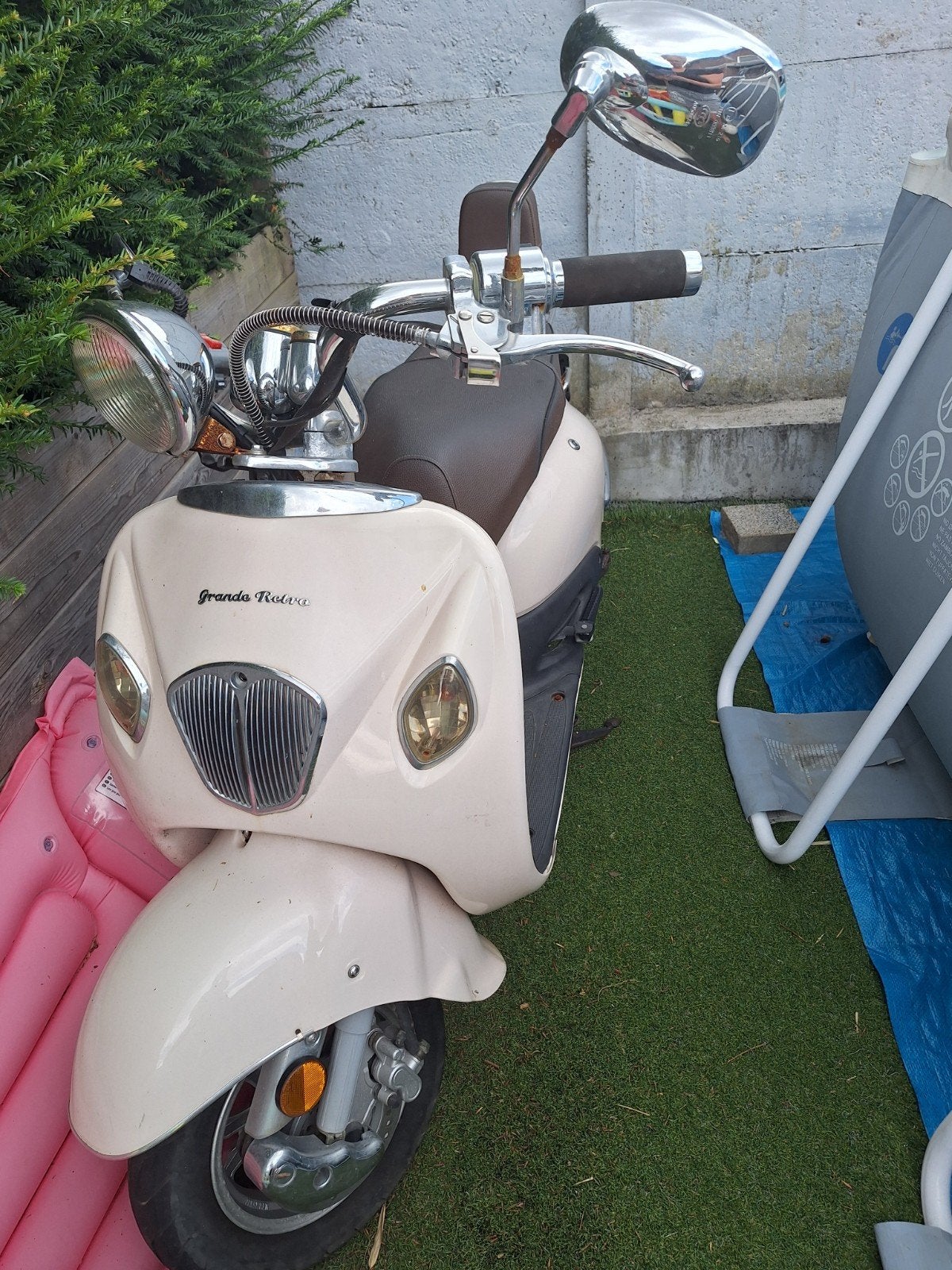 opknap Retro scooter La Souris Grande Retro Riva, Gebruikt, Benzine, Ophalen, Overige merken