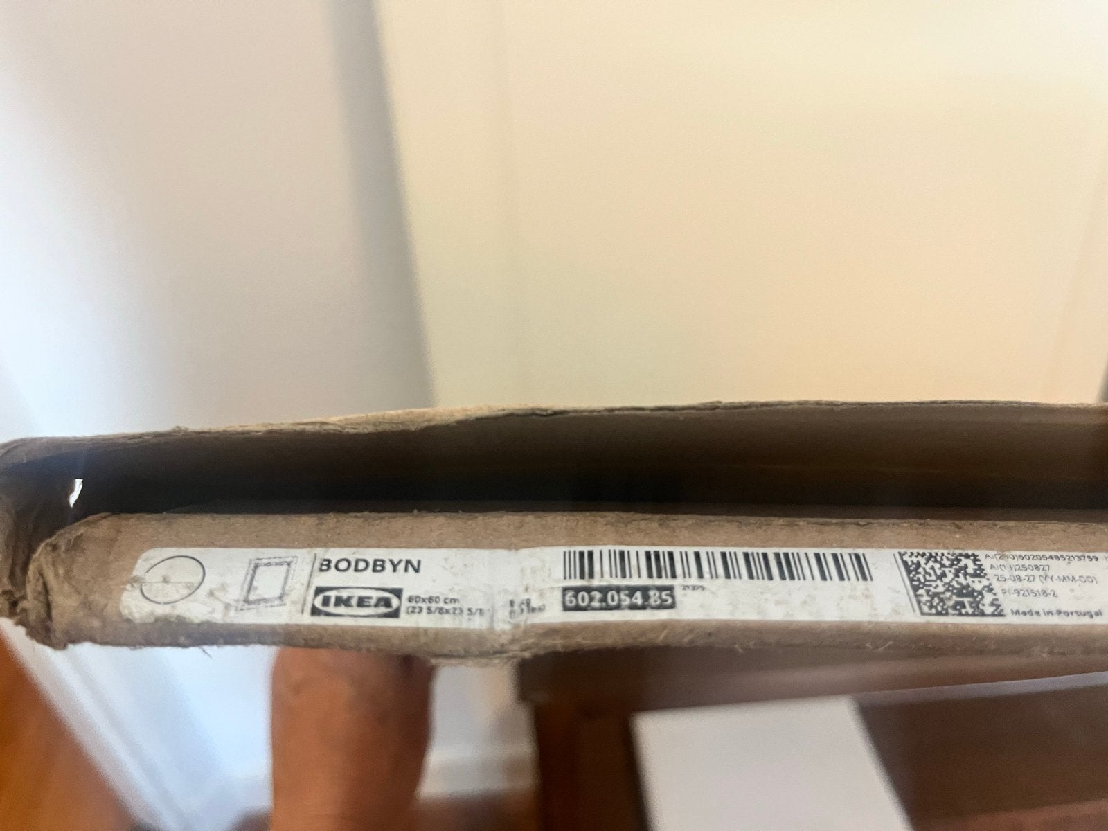 IKEA BODBYN Ecru deur 60x60 cm, Ophalen, Nieuw
