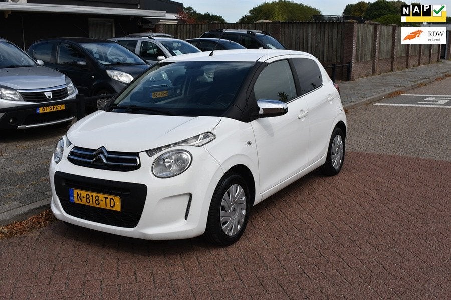 Citroen C1 1.0 VTi Feel Carplay/Camera, Auto's, Voorwielaandrijving, Stof, Gebruikt, 4 stoelen