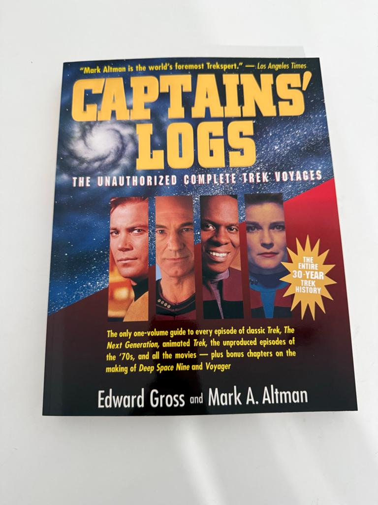 Captains' Logs: The Unauthorized Complete Trek Voyages, Boeken, Science fiction, Zo goed als nieuw, Ophalen