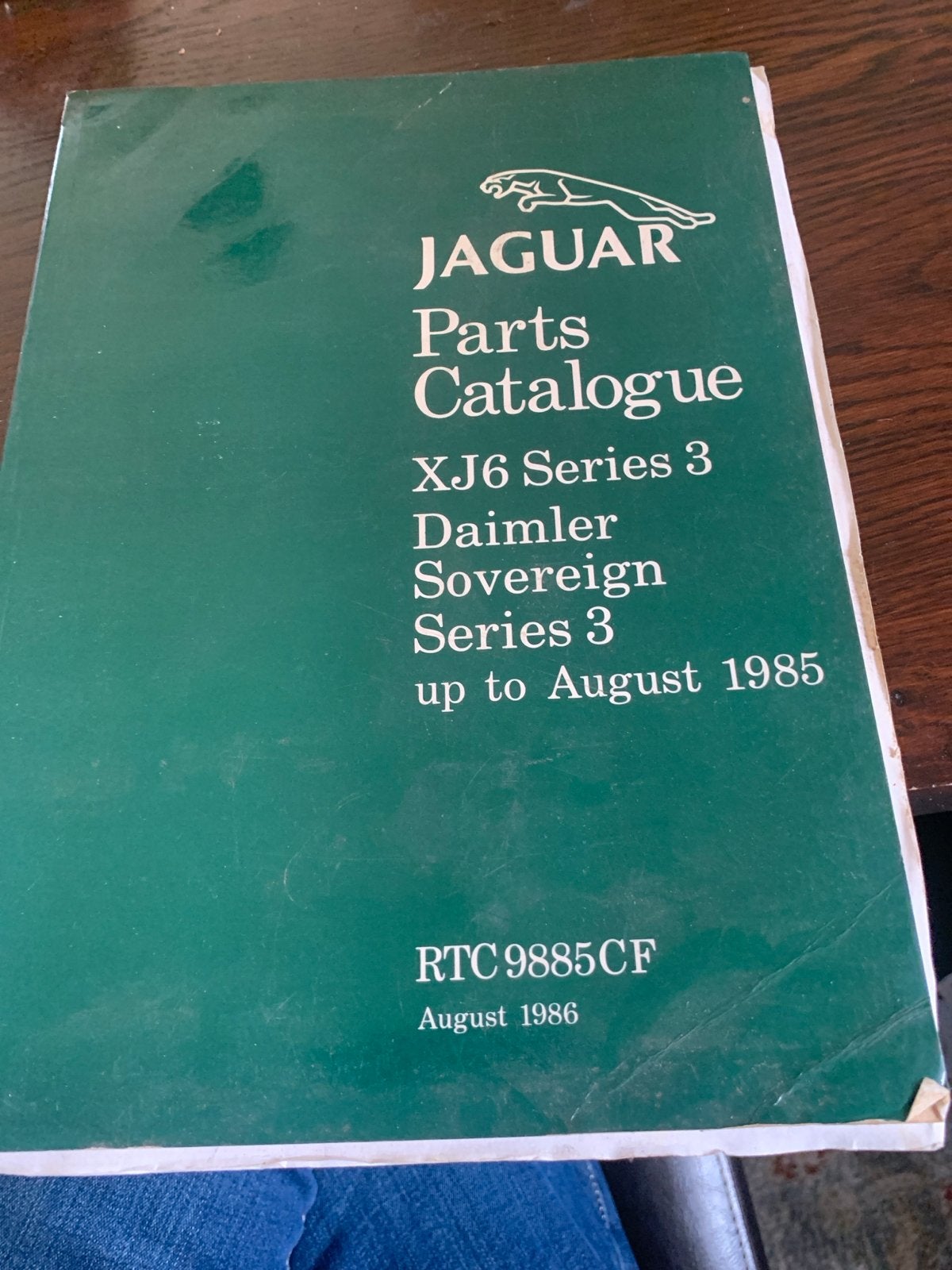 Jaguar XJ6 Serie 3 Onderdelencatalogus (tot aug. 1985), Ophalen of Verzenden
