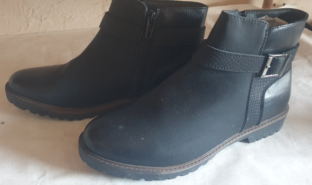 WalkX enkellaarsje maat 37, WalkX, Zwart, Lage of Enkellaarzen, Onbekend