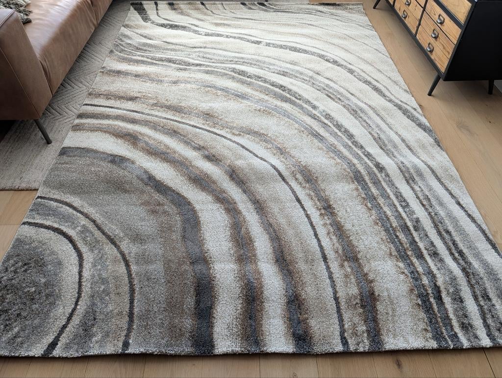NIEUW vloerkleed Marvin Beige 200 x 290 Kwantum, Huis en Inrichting, Stoffering | Tapijten en Kleden, Beige, Ophalen of Verzenden