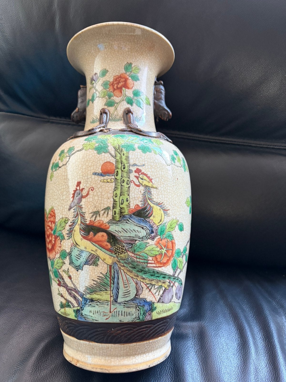 Chinezen vaas 35cm, Ophalen of Verzenden