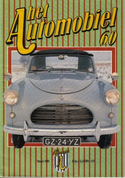 Automobiel 60 1985 : Alfa Romeo Junior Z - Austin A40, Ophalen of Verzenden, Gelezen, Algemeen