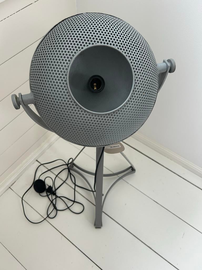 Stijlvolle BePureHome Vloerlamp - Grijs Metaal, Ophalen, Nieuw, Metaal, 100 tot 150 cm