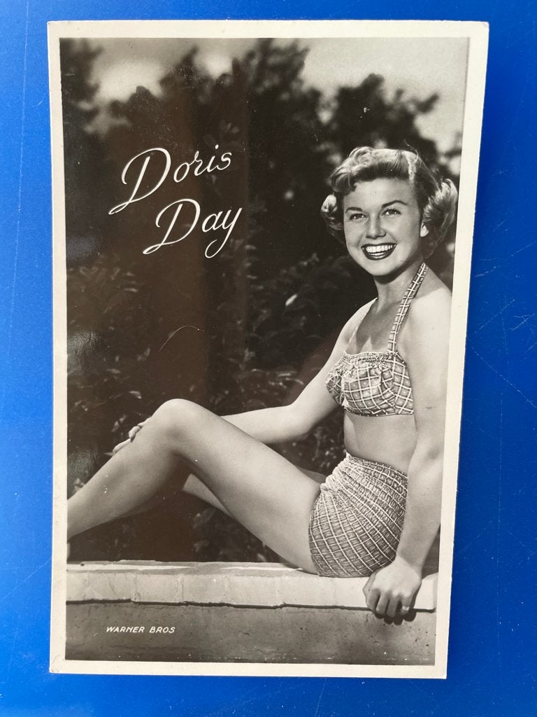 ansichtkaart / kaart van Doris Day 2., Verzamelen, Verzenden, 1940 tot 1960, Sterren en Beroemdheden