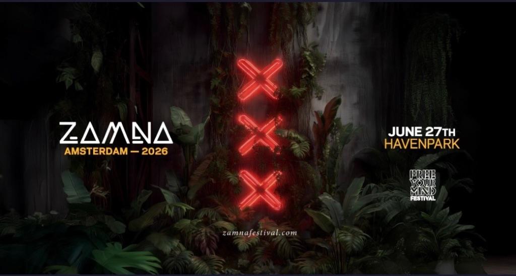 Zamna festival ticket AMSTERDAM, Eén persoon