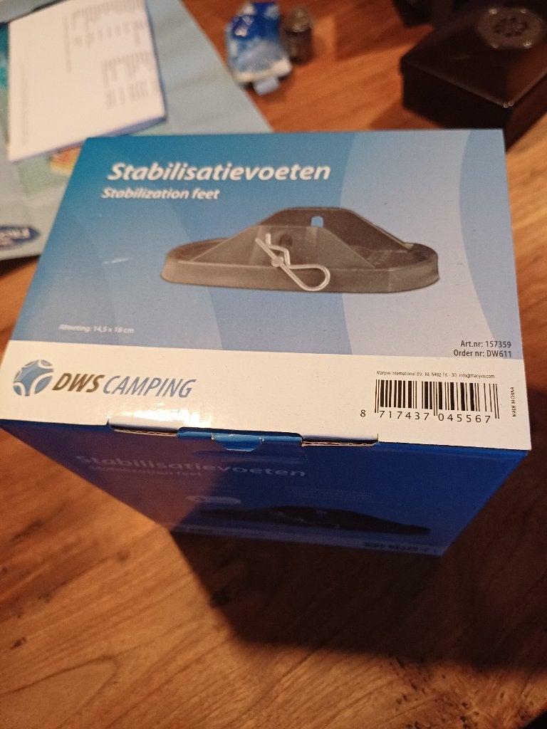 Stabilisatievoeten voor caravan of vouwwagenb, Ophalen of Verzenden, Nieuw