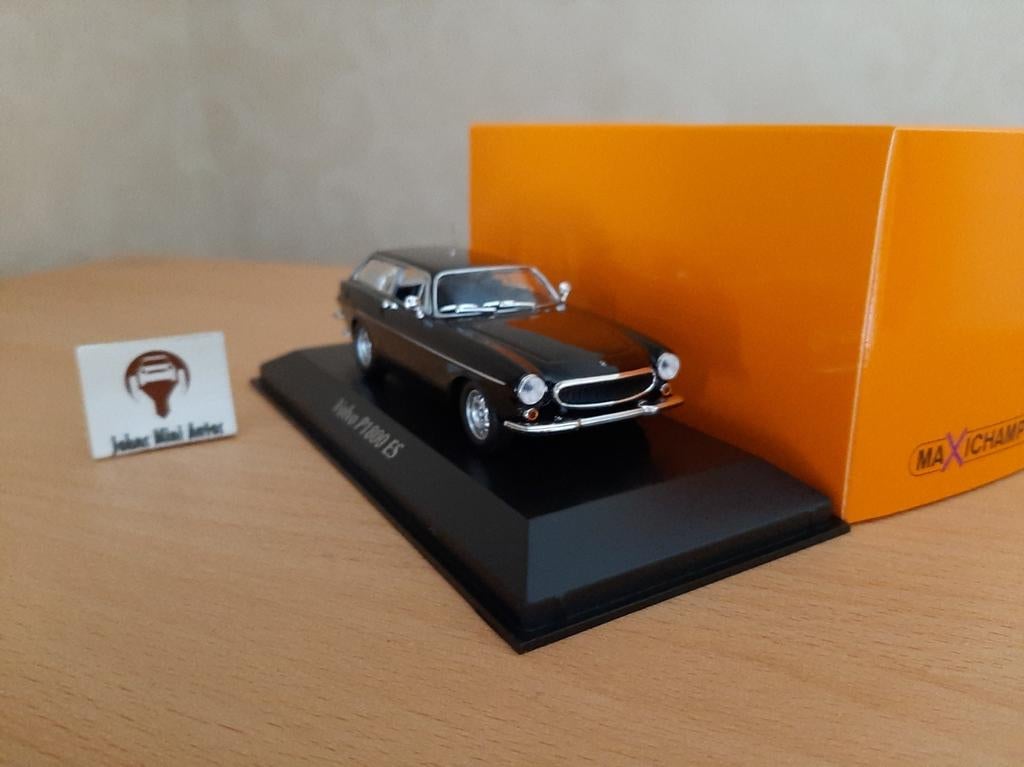Volvo P1800 ES zwart van Maxichamps 1:43, Overige merken, Auto, Nieuw, Ophalen of Verzenden